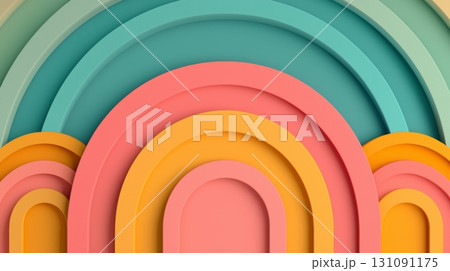 Pastel Abstract Background with Asymmetrical Shapes in Gentle Color Palette Pastel Abstract Background with Asymmetrical Shapes in Gentle Color Palette 131091175
