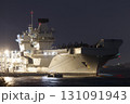 東京国際クルーズターミナルに停泊中のイギリス空母プリンス・オブ・ウェールズ 131091943