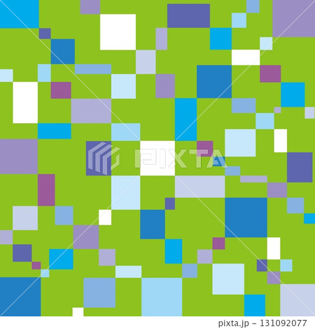 幾何学模様 四角形 グリーン 幾何学模様 四角形 グリーン 131092077