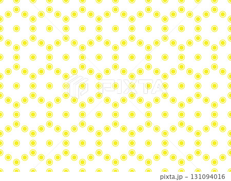 Abstract geometric pattern. A seamless vector background. White and yellow ornament. Graphic modern pattern. Simple lattice graphic design 131094016