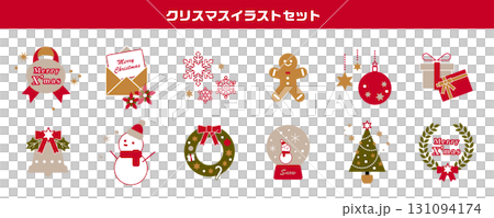 クリスマスイラスト・アイコンセット｜Christmas Illustrations. Icon 131094174