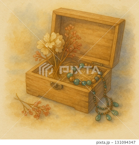 ジュエリーケース 宝石箱 オーナメント 131094347