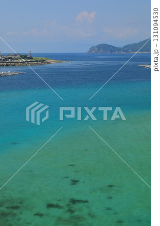 高知柏島の美しいグラデーションの海の風景 131094530