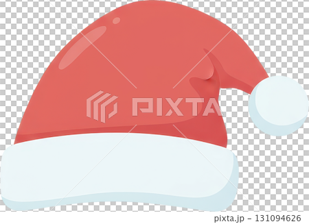 Classic Santa Claus hat with white trim and pompom Classic Santa Claus hat with white trim and pompom 131094626