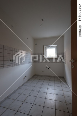 Bathroom with a window and a door 131095352