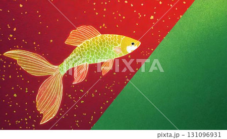 金魚のイラスト 131096931