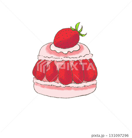 カラフルなキャンディーのイラスト　線画 131097296