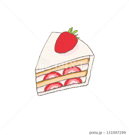 カラフルなキャンディーのイラスト　線画 131097299