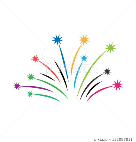 Fireworks icon design template Fireworks icon design template 131097811