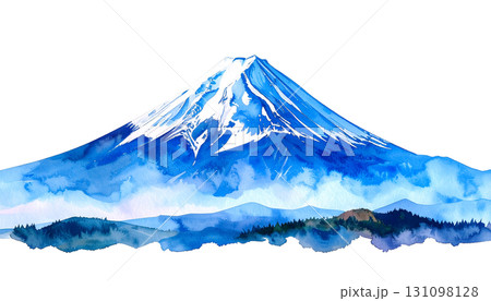 富士山のイラスト素材 131098128