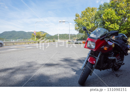 日本の岡山県備前市で見たとても美しい海のある風景 131098151