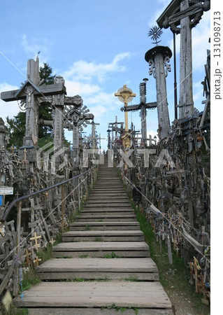 シャウレイ近郊の聖地、十字架の丘 131098713