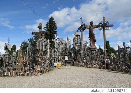 シャウレイ近郊の聖地、十字架の丘 131098724