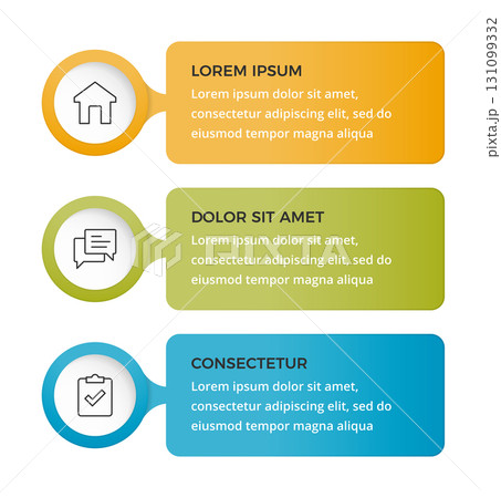 Infographic Elements with Icons 131099332