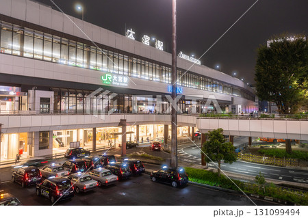 《埼玉県》大宮駅前・都市夜景 《埼玉県》大宮駅前・都市夜景 131099494