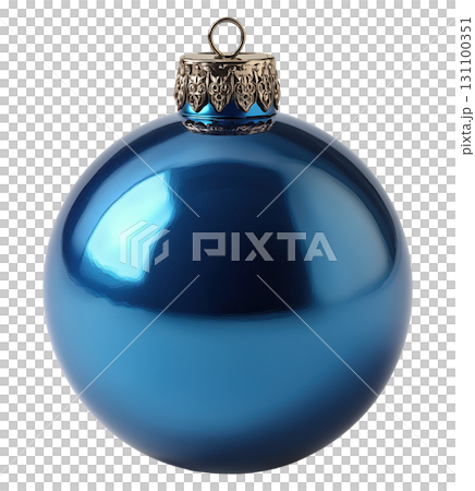 Navy Blue Christmas Ball Ornament 131100351
