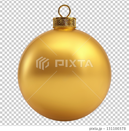 Gold Christmas Ball Ornament 131100378
