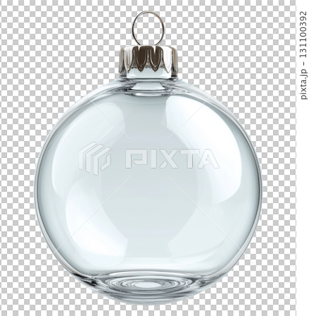 Clear Glass Christmas Ornament 131100392