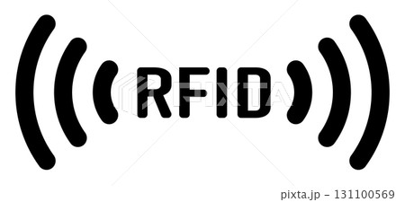 スキミング防止アイコン、RFIDマーク 131100569