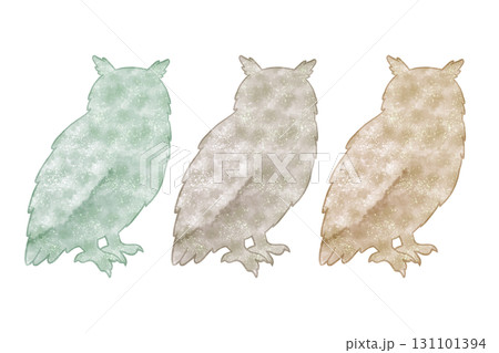 フクロウ 131101394