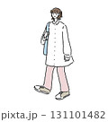シンプルでおしゃれな女性／カラー 131101482