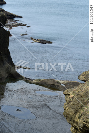 かもめ島の弁慶の足跡 かもめ島の弁慶の足跡 131101547