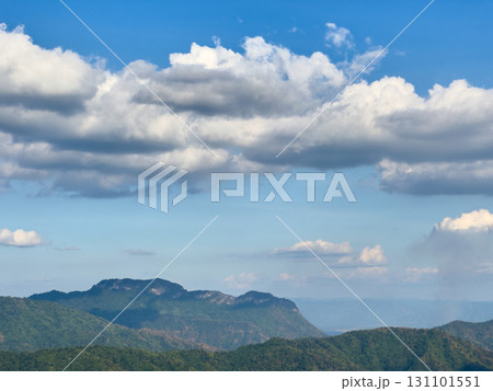 view of mountain with cloudy sky view of mountain with cloudy sky 131101551
