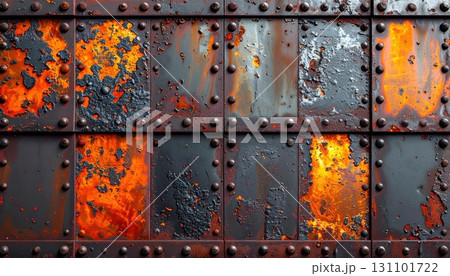 《AI画像》錆びた鉄板 《AI画像》錆びた鉄板 131101722