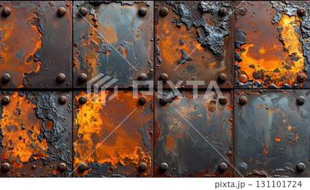 《AI画像》錆びた鉄板 《AI画像》錆びた鉄板 131101724