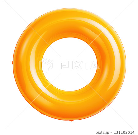 Yellow Inflatable Swimming Ring 131102014