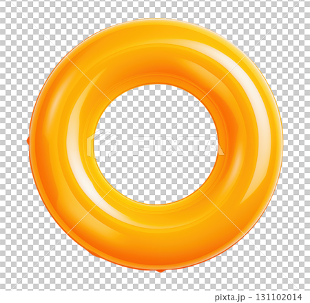 Yellow Inflatable Swimming Ring 131102014