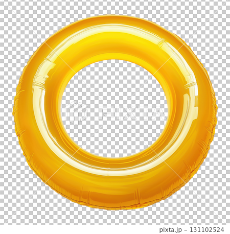 Yellow Inflatable Swimming Ring 131102524