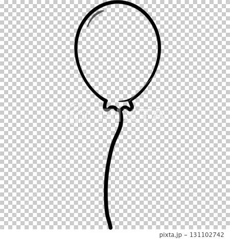 Party Outline hand drawn decorative black lines used for greeting cards. 131102742