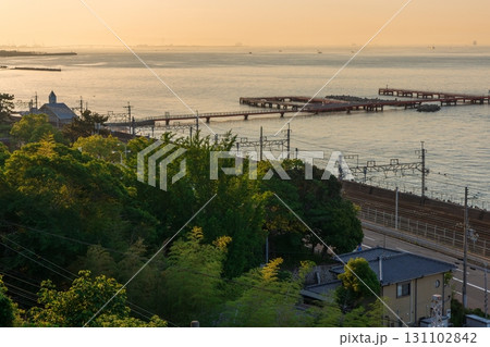須磨浦公園から眺める大阪湾　神戸市須磨区にて 131102842