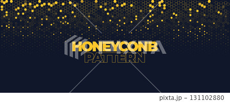 Hexagon Background Glowing Honeycomb Pattern In Yellow Blue Colors for AI, Tech Digital Forum and Conference Ad Presentation. Hexagonal Modern Texture. Halftone Gradient Backdrop. Vector Abstract BG Hexagon Background Glowing Honeycomb Pattern In Yellow Blue Colors for AI, Tech Digital Forum and Conference Ad Presentation. Hexagonal Modern Texture. Halftone Gradient Backdrop. Vector Abstract BG 131102880