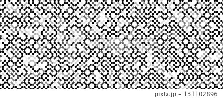 Abstract Molecular Background Connected Geometric Dots Pattern Texture For Medical, Scientific, Biotech, Or Educational Designs Related To Biology, Chemistry And Technology. Vector Backdrop Abstract Molecular Background Connected Geometric Dots Pattern Texture For Medical, Scientific, Biotech, Or Educational Designs Related To Biology, Chemistry And Technology. Vector Backdrop 131102896