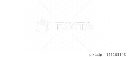 Blue white Hexagon honeycomb pattern fading geometric shape texture. Abstract futuristic background for technology, science, data UI design, skin care medical product, web banner. Vector backdrop Blue white Hexagon honeycomb pattern fading geometric shape texture. Abstract futuristic background for technology, science, data UI design, skin care medical product, web banner. Vector backdrop 131103148