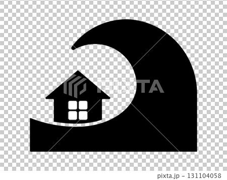 海嘯圖示單色 131104058