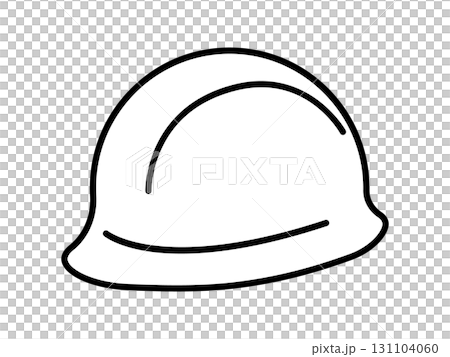 單調的頭盔圖標 131104060