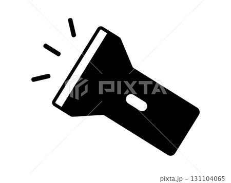 懐中電灯のアイコン モノトーン 懐中電灯のアイコン モノトーン 131104065
