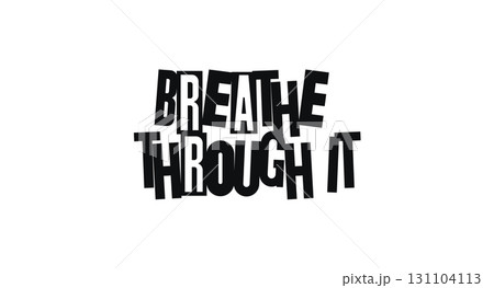 Calm Mindfulness Quote In Modern Typography. Great For Wellness Posters, Meditation Decor, Self Care Cards, Journals Or Mental Health Support. Vector Illustration. Calm Mindfulness Quote In Modern Typography. Great For Wellness Posters, Meditation Decor, Self Care Cards, Journals Or Mental Health Support. Vector Illustration. 131104113