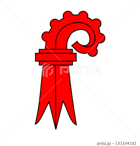Flag of Canton of Basel Country Basel Landschaft Bale Campagne Switzerland 131104181