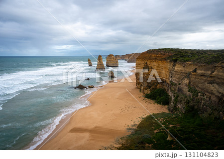Majestic Twelve Apostles along the Great Ocean Road in Australia 131104823