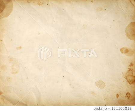 Vintage parchment texture with faded stains and rustic surface Vintage parchment texture with faded stains and rustic surface 131105012