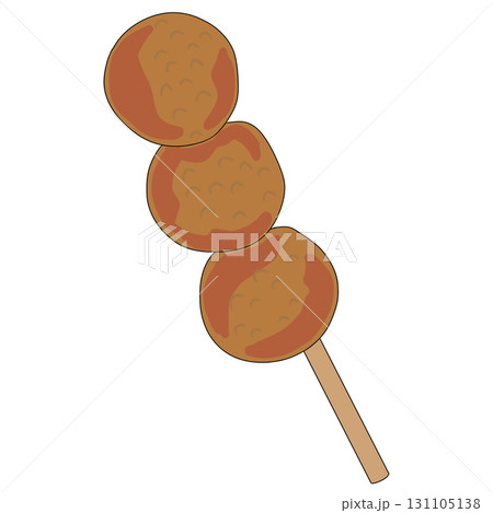 つくね　食べ物　シンプル 131105138