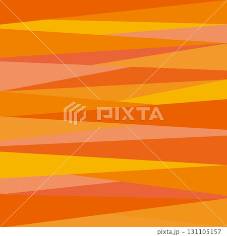 幾何学模様 秋イメージ オレンジ色 黄色 幾何学模様 秋イメージ オレンジ色 黄色 131105157