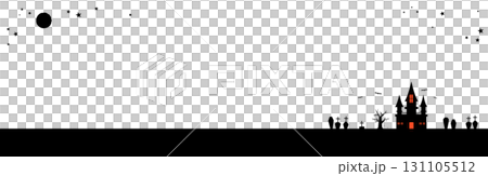 Autumn Halloween Spooky Mansion and Graveyard Frame Banner Size 1 Autumn Halloween Spooky Mansion and Graveyard Frame Banner Size 1 131105512