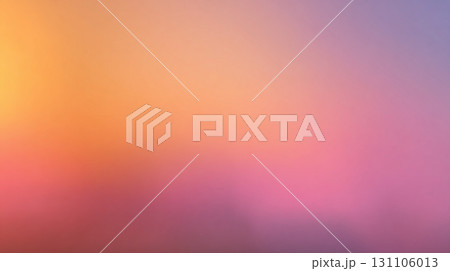 ピンクとオレンジの柔らかいグラデーション背景 131106013