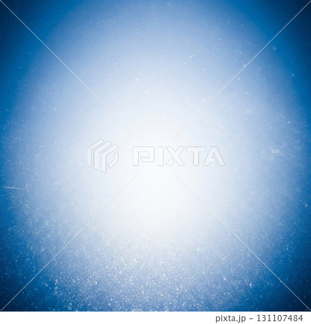 Bright Glowing White Center with Gradient Blue Sparkling Texture Background 131107484