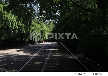秋田　仙北　丸ポストのある風景（角館重伝建地区） 131107635